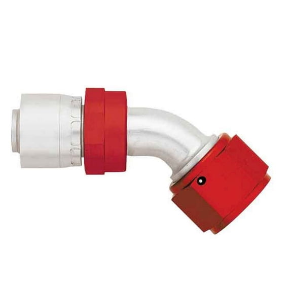 Aeroquip #4 45 Deg Crimp Fitting