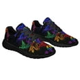 thumbnail image 6 of Rise From Your Ashes Phoenix LGBT Shoes Sneakers for Women Men Black Size 7.5, 6 of 7