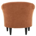 thumbnail image 4 of Fox Hill Trading Nikole Traditional Polyester Fabric Chair in Orange, 4 of 4