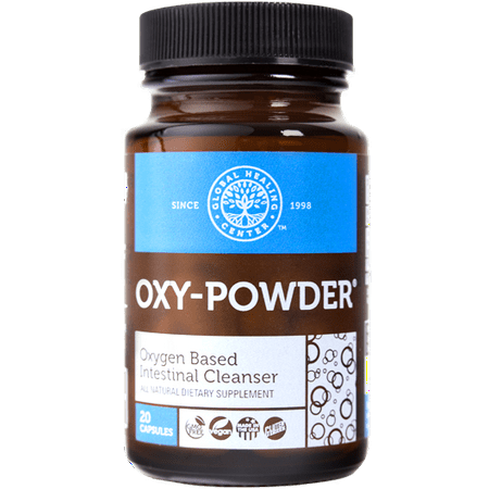 Global Healing Center Oxy-Powder - Travel Size - 20 capsules
