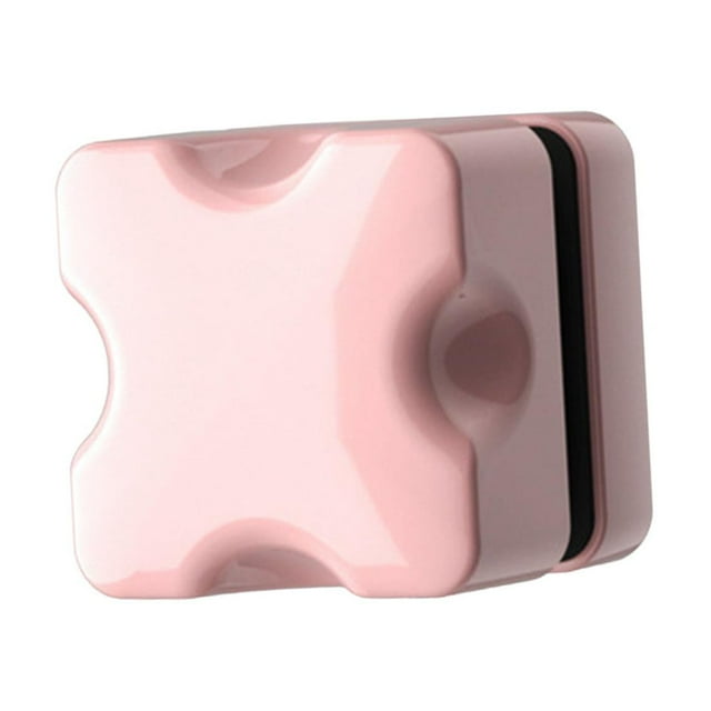 Mini limpiador de vidrio Salvador removedor magnético de algas 1,57 x 1,57 pulgadas Rosa