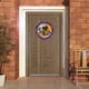 thumbnail image 3 of Corona De Halloween Colgador De Puerta Redondo Letrero De Bienvenida Para Decoración De Halloween Yuarrent HA043868-03, 3 of 6