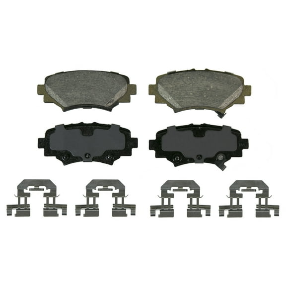 Wagner QuickStop ZD1729 Ceramic Disc Brake Pad Set Fits select: 2014-2019 MAZDA 3