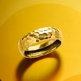 thumbnail image 4 of Ross-Simons 10kt Yellow Gold Hammered Round Groove-Pattern Ring, Women's, Adult, 4 of 8