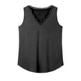 thumbnail image 5 of GERsome Summer Tank Tops for Women Lace V Neck Loose Fit Flowy Sleeveless T-Shirts Casual Vacation Curved Hem Muscle Tee S-2XL, 5 of 5