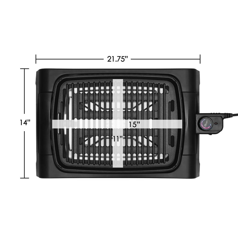 Elite Platinum EGL 6501 LiveSmart Indoor Grill XL Walmart