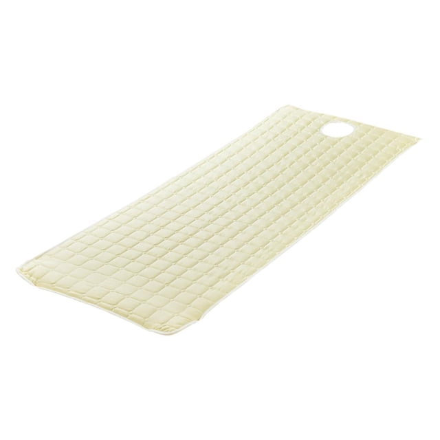 Billuyoard Funda Camilla de Masaje Antideslizante con Banda Elástica 190x80 cm Beige Type2