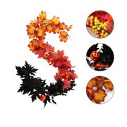 Simulated Silk Maple Leaf Vine - Lifelike, Rustic for Simulated Silk Maple Leaf Vine, Wall Hanging Maple Decor & Wedding Maple Vine Decor