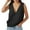 Black, variant on Sweater Vest for Women V Neck Sleeveless Knit Pullover Sweater Vest Casual Cami Tank Top KnitClothes Tops Pink, Size S