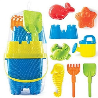 BOOMTB Eco-Friendly Castle Mold Sand Toy Kit for Sandbeach Smooth Edges  Beach Mold 