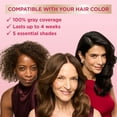 thumbnail image 6 of (3 pack) Garnier Color Sensation Color Retouch Permanent Hair Color for Adults, Black, 1 kit, 6 of 17