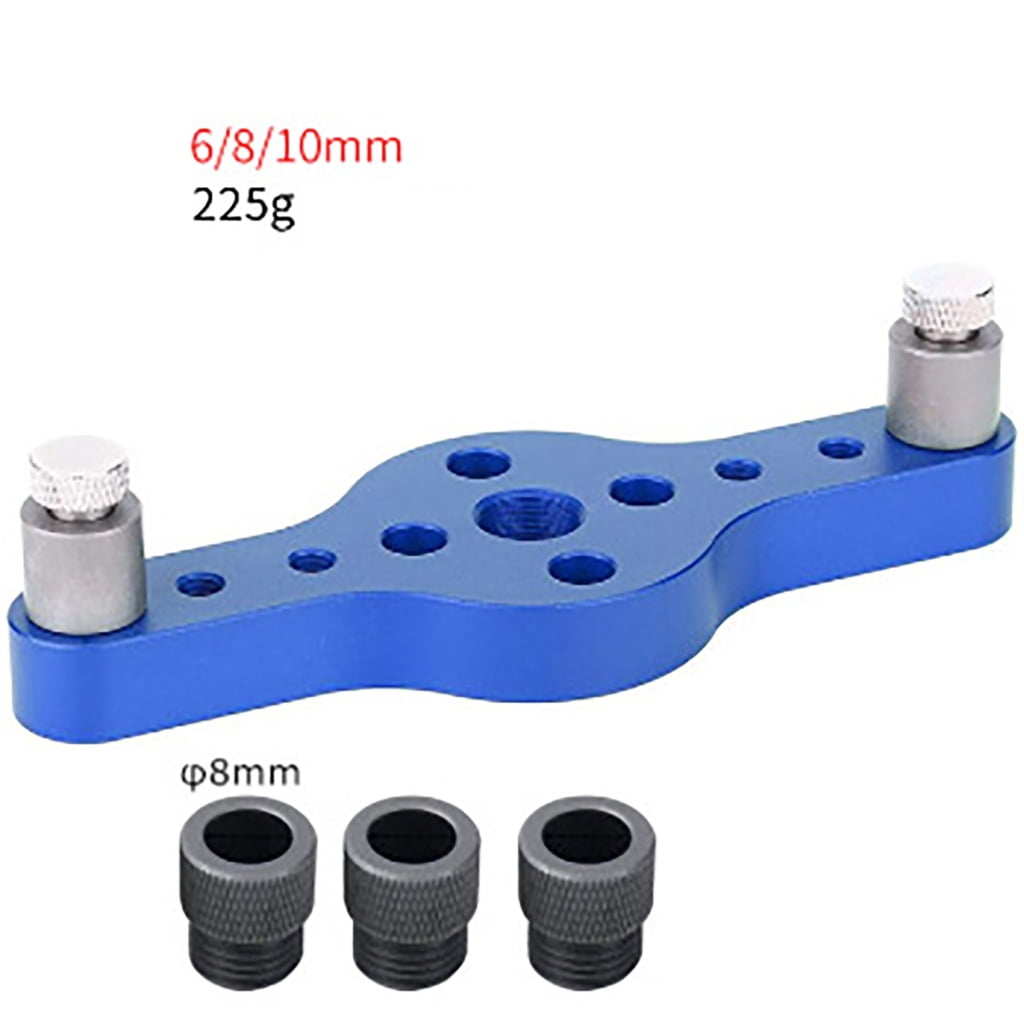 Geemin Vertical Pocket Hole Drilling Jig Woodworking Dowelling Jig Locator Wood Dowel
