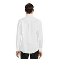 Silver Label Men’s Long Sleeve Solid Dress Shirt with Front Chest