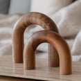 thumbnail image 1 of Decoración de estantería con forma de arco de madera con detalles modernos de estilo PEAKOLY, 1 of 9