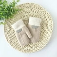 thumbnail image 3 of OOKWE Children Winter Mittens Knitted Wool Gloves Clothing Accessories 1-7Y Kid Gloves, 3 of 19