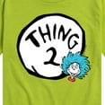 thumbnail image 3 of Dr. Seuss - Thing Two - Toddler And Youth Short Sleeve Graphic T-Shirt, 3 of 5