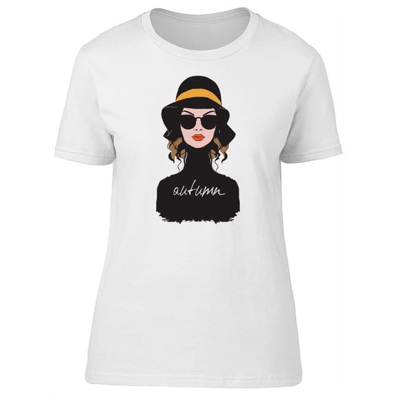 Autumn Clothes Fashion Girl T-Shirt Women -Image by Shutterstock, Female Small