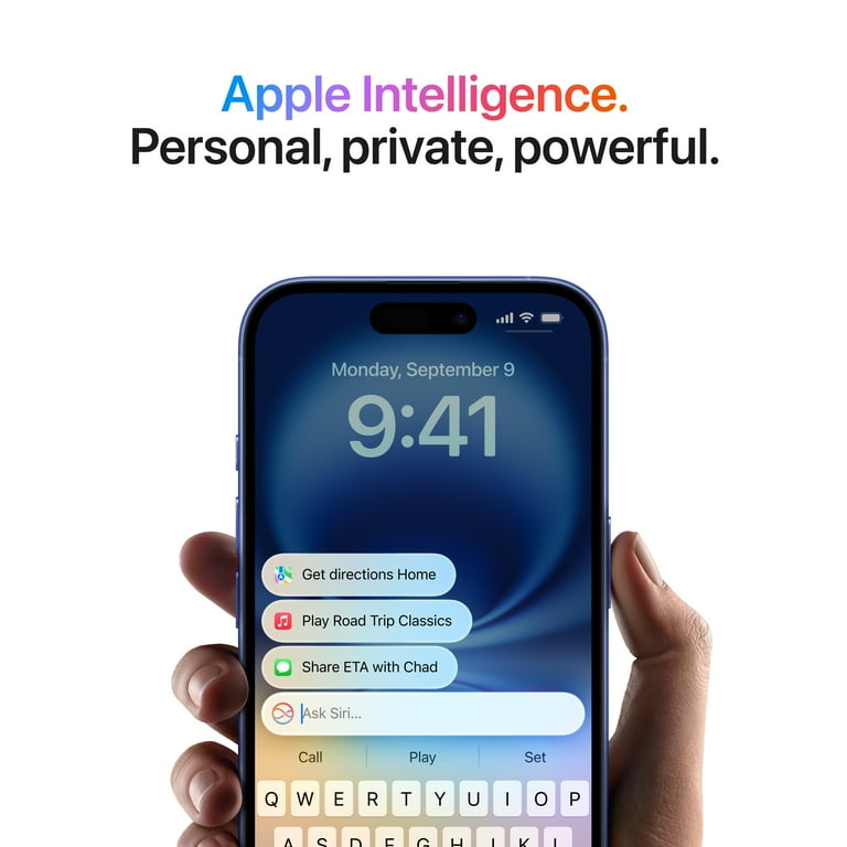 Straight Talk Apple iPhone 16, 128GB, White - Prepaid Straight Talk Apple iPhone 16, 128GB, White - Prepaid