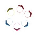 thumbnail image 3 of Glowing Hair Hoops New Year Party Headbands Plastic Led Lights 18x12cm Create Atmosphere 6Pack, 3 of 5