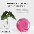 thumbnail image 5 of Tripar Soporte Decorativo De Alambre Trenzado Negro (4 Pulgadas De Profundidad) – Expositor De Mesa – Diseño De Borde Cuadrado Hecho A Mano Para Un Aspecto Elegante Y Moderno – Perfecto Para Libros De, 5 of 5