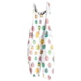 thumbnail image 2 of Jinhomg Easter Suspender Jumpsuits for Women Self Tie Funny Boho Easter Overalls Cute Egg Hunt Long Pants Outfits with Pockets Multicolor S, 2 of 5