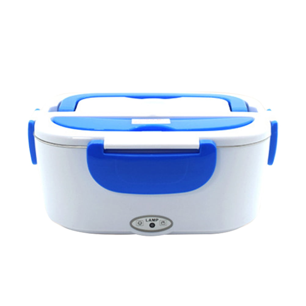 Portable Electric Heated Car Plug Heating Lunch Box Bento Travel Food