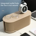 thumbnail image 3 of Homeer Cable Container Cable Organizer Wire Organizer Cable Storage Box - Detachable Cover Dust-proof Anti-electric Shock Anti-winding Large Opening Capacity Wire Organizer, 3 of 7