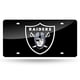 thumbnail image 1 of Placa de Matrícula Metálica Rico Industries con Logo NFL de Oakland Raiders 6 x 12, 1 of 3