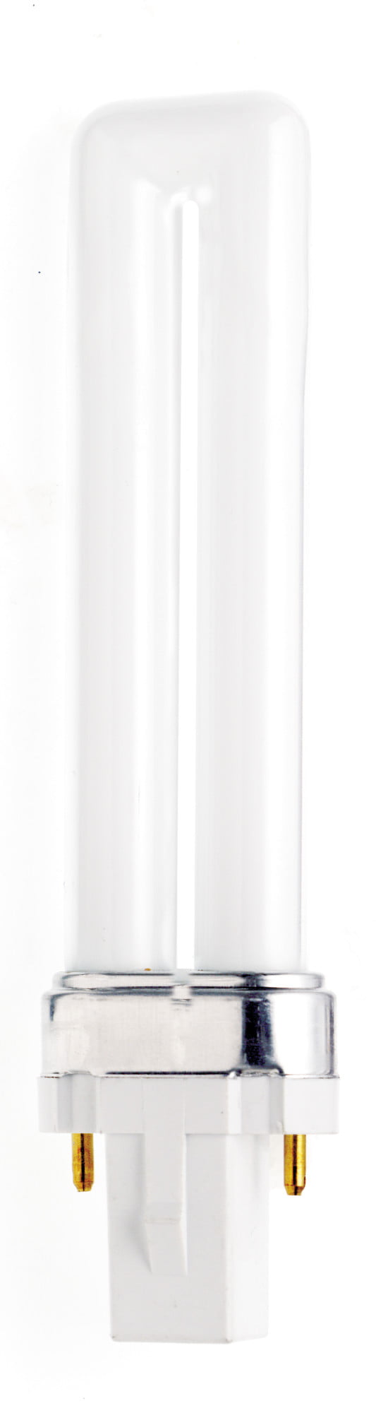 Sylvania Premium Soft White Single Tube CFL Bulb 7W G23 2 Pin 400 Lumens 2700K 