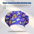 thumbnail image 5 of Shengyu Operating Hats Nurse Long-time Service Gourd-shaped Pure Color Professional Tie Back Sweatband Work Uniform Working Caps Hallowmas 1Set, 5 of 5