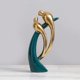 thumbnail image 3 of 2 × Amante de cerámica Decoración de aves Esculturas de Colección Decoración Hotel Vino Gloria Escultura abstracta, 3 of 9