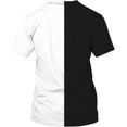 thumbnail image 2 of "Xishao Camisetas Camiseta con Estampado 3D En Blanco Y Negro para Hombre, Camiseta Informal De Verano De Manga Corta para Hombre Y Mujer, Ropa De Calle Harajuku, Camiseta De Gran Tamaño" Xishao ropa, 2 of 2