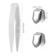 thumbnail image 4 of 2 piezas de aparatos dentales de hip hop, aparatos dentales individuales, dientes brillantes, decoración dental, accesorios para dientes plateados, 4 of 6