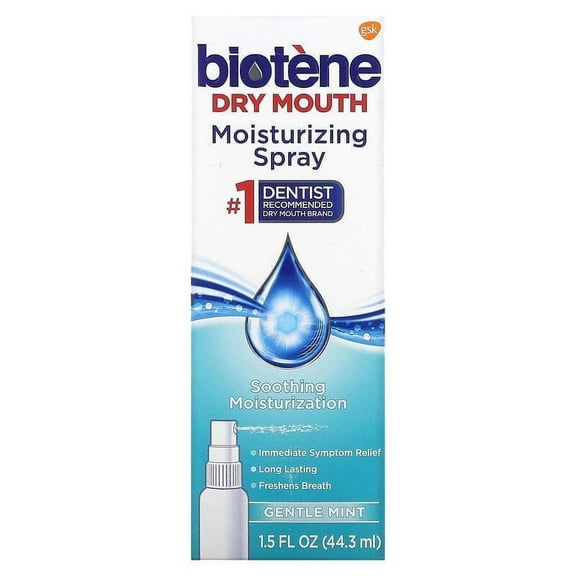 Biotene Dry Mouth Moisturizing Spray - 1.5 fl oz Pack of 2