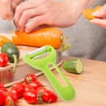 thumbnail image 4 of unbranded Pelador Verde Para Y Verduras Con Resistente De Acero Inoxidable Y PP, 4 of 7