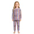 thumbnail image 2 of Leey-World Halloween Pajamas for Girls Boys Girls Pajamas Sets Kids 2-Piece Sleepwear Cotton Raglan Long Sleeve Casual Clothes, 2 of 9