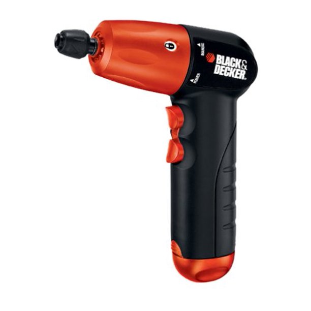 BLACK+DECKER AD600 6Volt Alkaline 1/4Inch Hex Cordless Drill/Driver