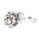 thumbnail image 1 of 30pcs 32mm Dia. Ganchos de Clip de Cortina de Ventana de Acero Inoxidable, Anillos de Varilla de Drapería, 1 of 3