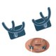 thumbnail image 2 of Ganchos Ganchos Multifuncionales En Forma De Asta Ganchos Resistentes Montados En La Pared Tapa Llavero Para Cocina Puerta De Baño Dormitorio 2 Uds Eigraketly HA025820-02, 2 of 7