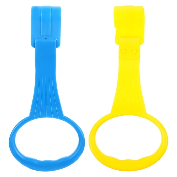 2 anillas de agarre para bebés para corralito, asas ergonómicas y seguras para que el bebé se mantenga de pie, accesorios ideales para corralito en interiores.
