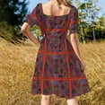thumbnail image 4 of Kuna Mola Pattern Sleeveless Dress dresses summer, 4 of 7