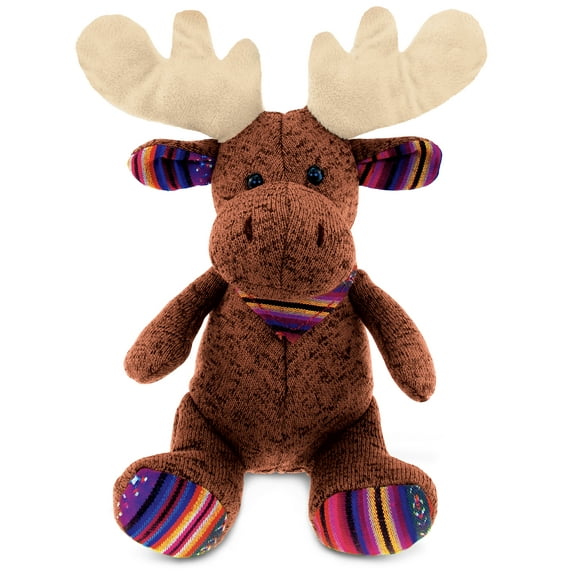 DolliBu Plush Moose Stuffed Animal - 9 inch