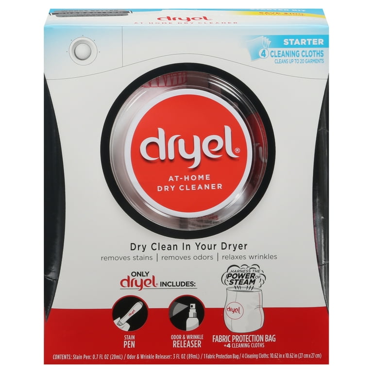 Dryel At-Home Dry Cleaner Starter Kit - 4 Loads
