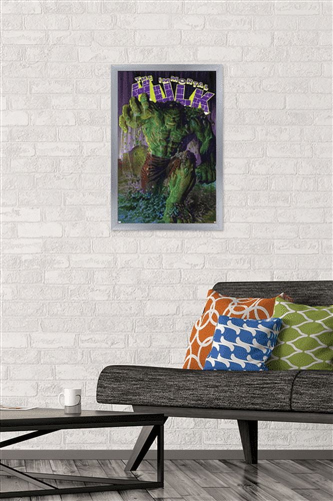 Marvel Comics - Hulk - The Immortal Hulk #1 Wall Poster, 14.725" x 22.375", Framed