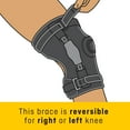 thumbnail image 6 of FUTURO Sport Hinged Knee Brace, Adjustable, Black, Firm Stabilizing Support, 1 Brace, 6 of 13