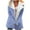 Sky Blue, variant on Lindreshi Winter Coats for Women Trendy Women Plus Size Winter Warm Composite Plush Button Lapels Jacket Outwear Coat