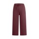 thumbnail image 5 of Pantalones de Cintura Elástica de Pierna Ancha para las Mujeres, Cordón de Lino Casual, Pantalones Recortados para las Mujeres, 5 of 7