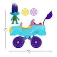 thumbnail image 6 of Imaginext DreamWorks Trolls Branch Figure and Buggy Toy Car with Projectile Launcher, 4 Pieces, 6 of 7