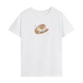 thumbnail image 1 of Camiseta para mujer Camiseta básica Moda Streetwear Camiseta con cuello redondo para ir de compras y viajar L, 1 of 7
