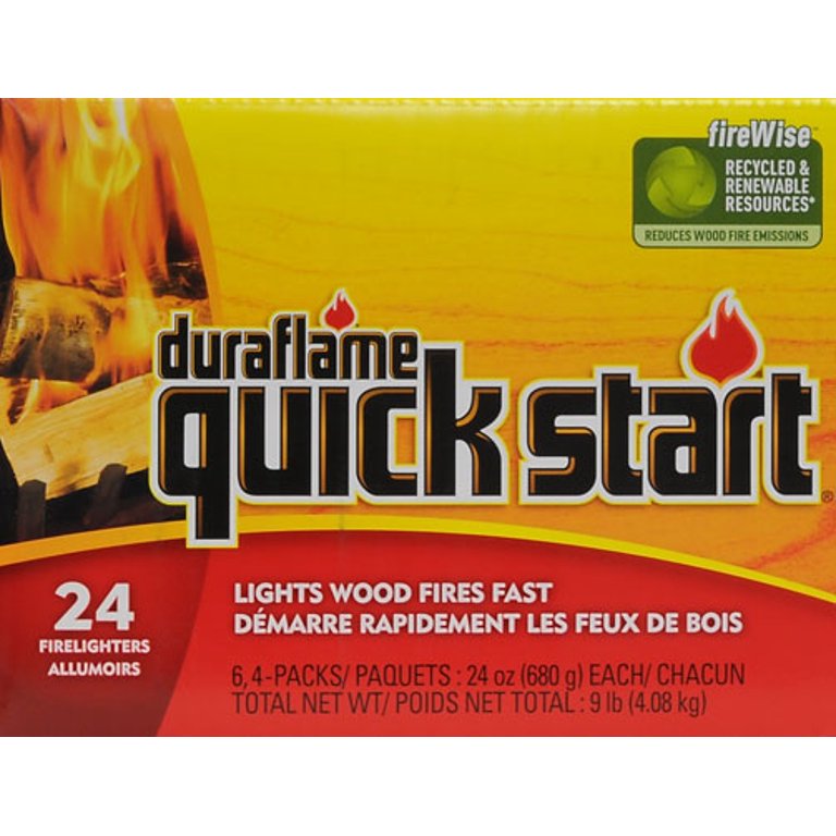 Duraflame Quick Start 6 Oz Firelighters, - Walmart.com